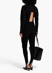 Jil Sander - Cutout wool turtleneck sweater - Black - FR 34