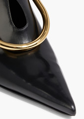 Jil Sander - Embellished leather pumps - Black - EU 37