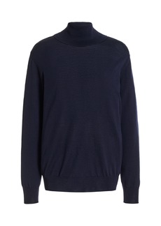 Jil Sander - Fine Knit Wool Sweater - Navy - EU 38 - Moda Operandi