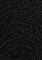 Jil Sander - Fluted wool and cashmere-blend skirt - Black - FR 34