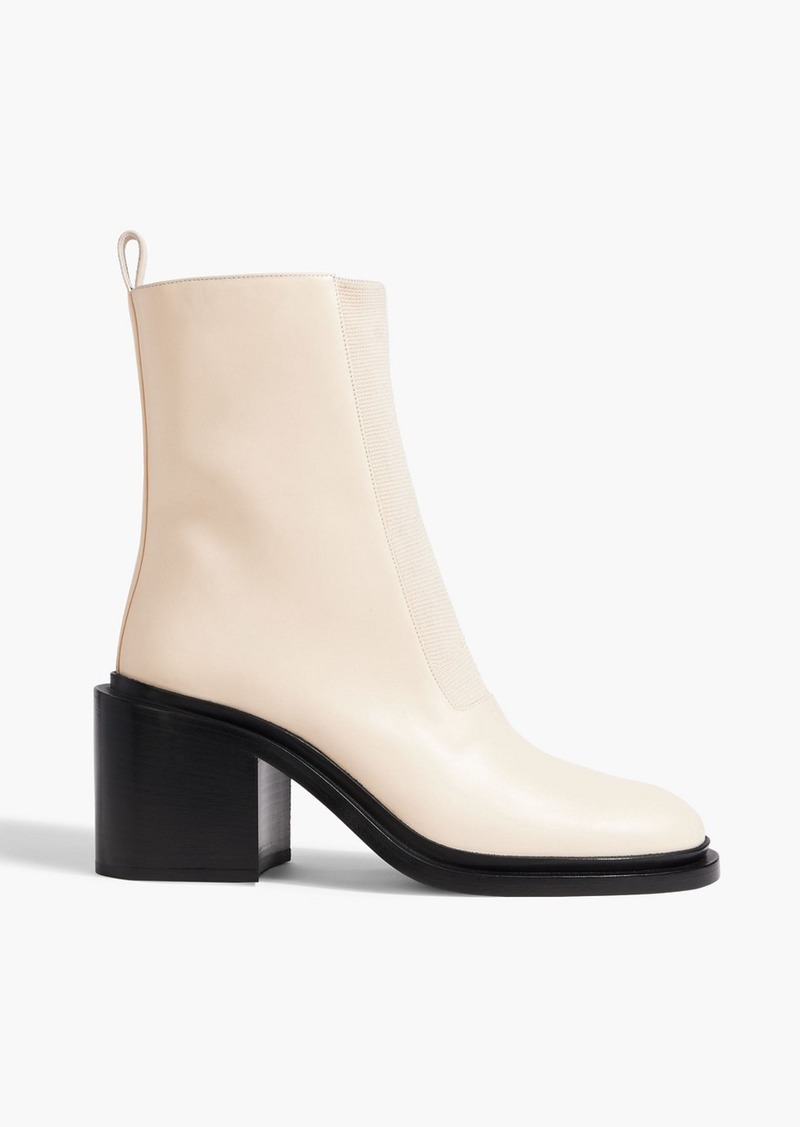 Jil Sander - Leather ankle boots - Pink - EU 38