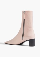 Jil Sander - Leather ankle boots - Pink - EU 38.5