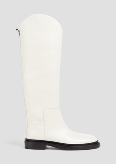 Jil Sander - Leather knee boots - White - EU 36