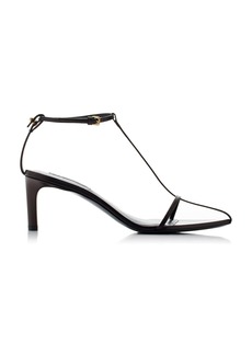 Jil Sander - Leather Sandals - Black - IT 37 - Moda Operandi