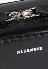 Jil Sander - Leather shoulder bag - Black - OneSize