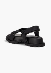 Jil Sander - Leather platform sandals - Black - EU 37