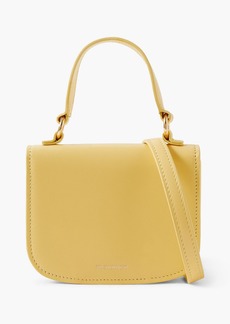 Jil Sander - Mini leather shoulder bag - Yellow - OneSize