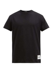 Jil Sander - Pack Of Three Cotton-jersey T-shirts - Mens - Black