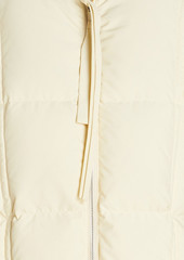 Jil Sander - Quilted ripstop down vest - White - XS
