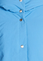 Jil Sander - Shell hooded down jacket - Blue - M