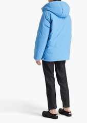 Jil Sander - Shell hooded down jacket - Blue - M