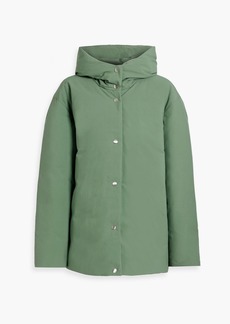 Jil Sander - Shell hooded down jacket - Green - XL