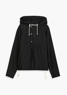 Jil Sander - Shell hooded jacket - Black - FR 34