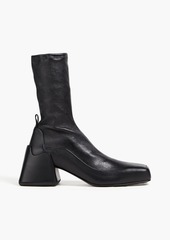 Jil Sander - Stretch-leather ankle boots - Black - EU 36