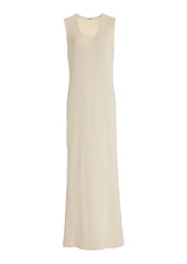 Jil Sander - Women's Knit Maxi Dress  - White - Moda Operandi