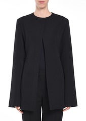 Jil Sander - Women's Structured Straight-Lined Jacket - Black - Moda Operandi