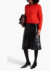 Jil Sander - Wool and alpaca-blend sweater - Red - FR 32