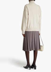 Jil Sander - Wool turtleneck sweater - White - FR 32