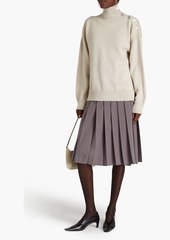 Jil Sander - Wool turtleneck sweater - White - FR 32