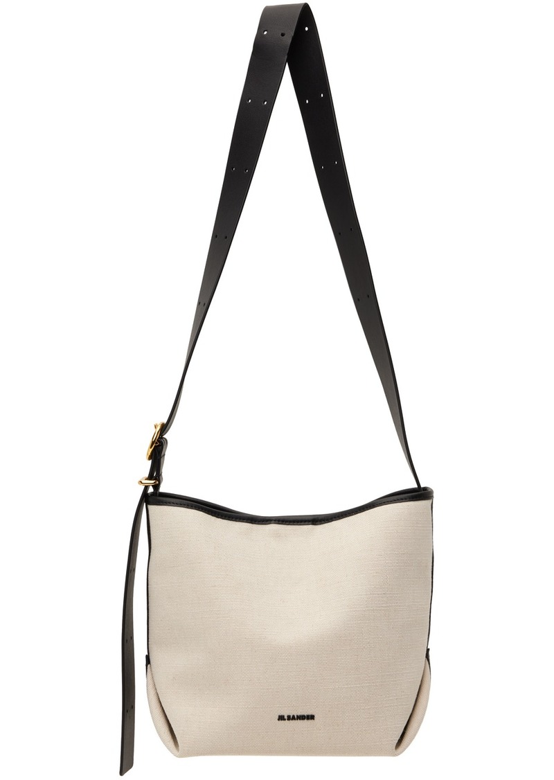 Jil Sander Beige Folded Small Tote