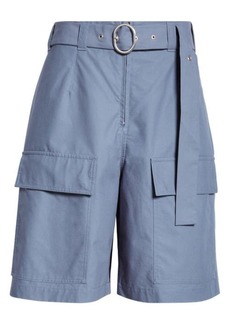 Jil Sander Belted Cargo Trouser Shorts