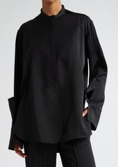 Jil Sander Bib Front Tunic Top