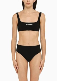 Jil Sander bikini top with logo