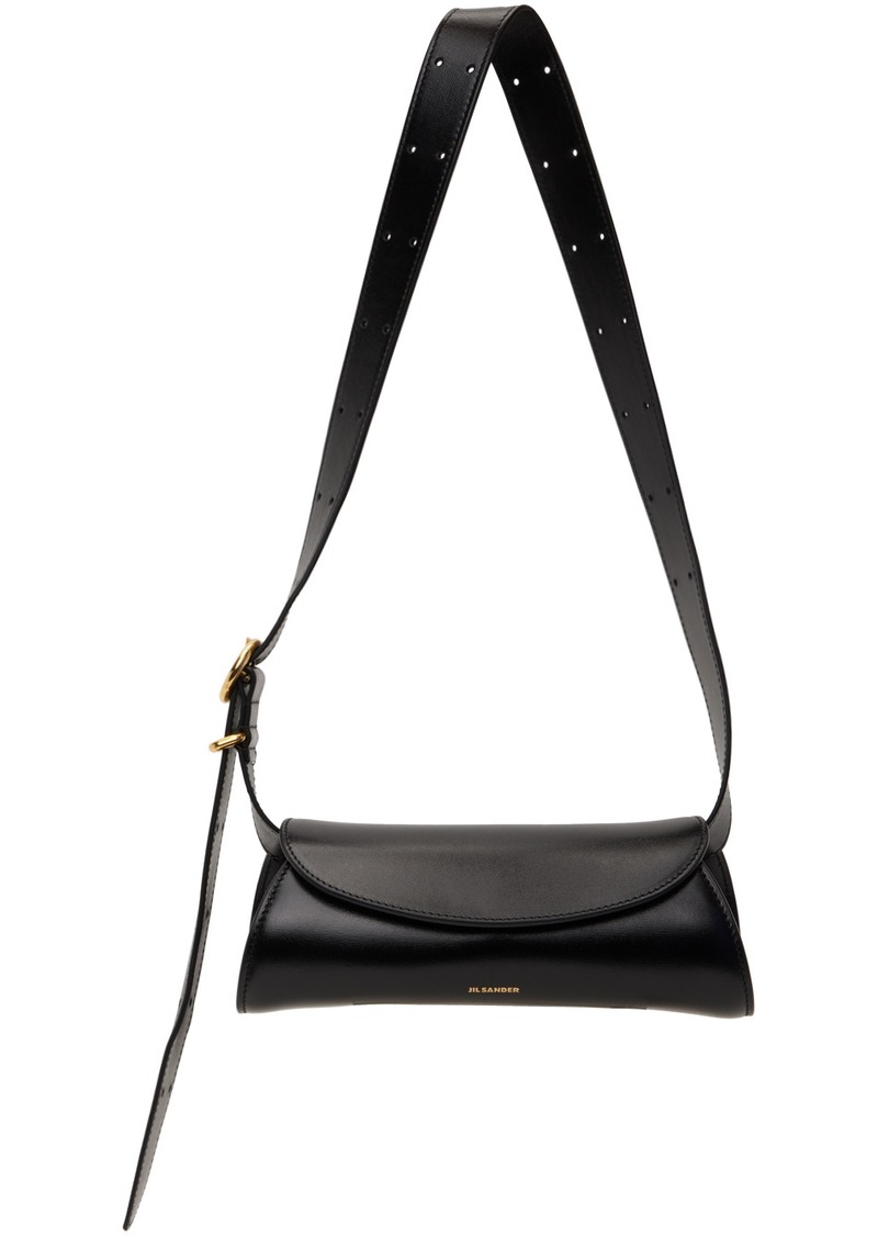 Jil Sander Black Cannolo Mini Bag