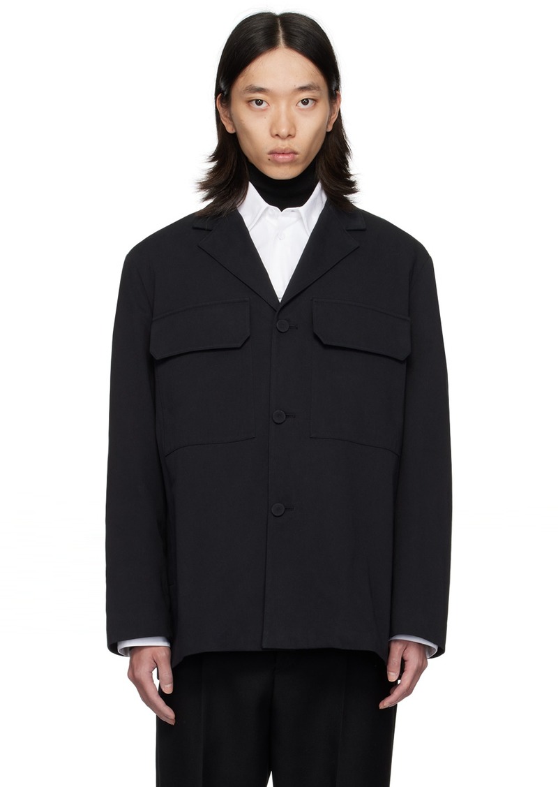 Jil Sander Black Cotton Jacket