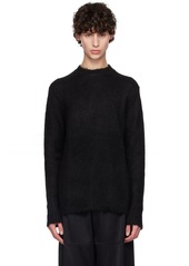 Jil Sander Black Crewneck Sweater