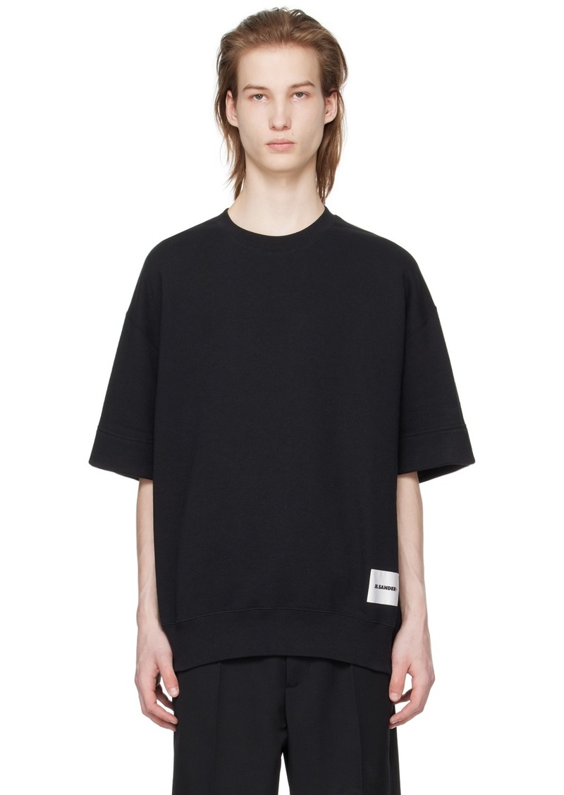 Jil Sander Black Crewneck T-Shirt