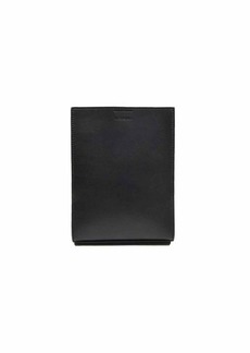 JIL SANDER Black genuine leather Tangle shoulder bag Jil Sander