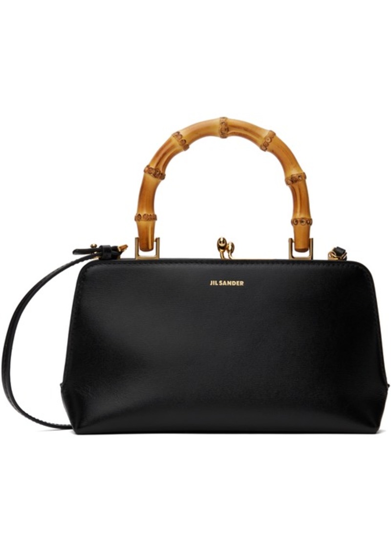 Jil Sander Black Goji Bamboo Mini Bag