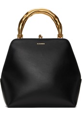 Jil Sander Black Goji Bamboo Square Bag