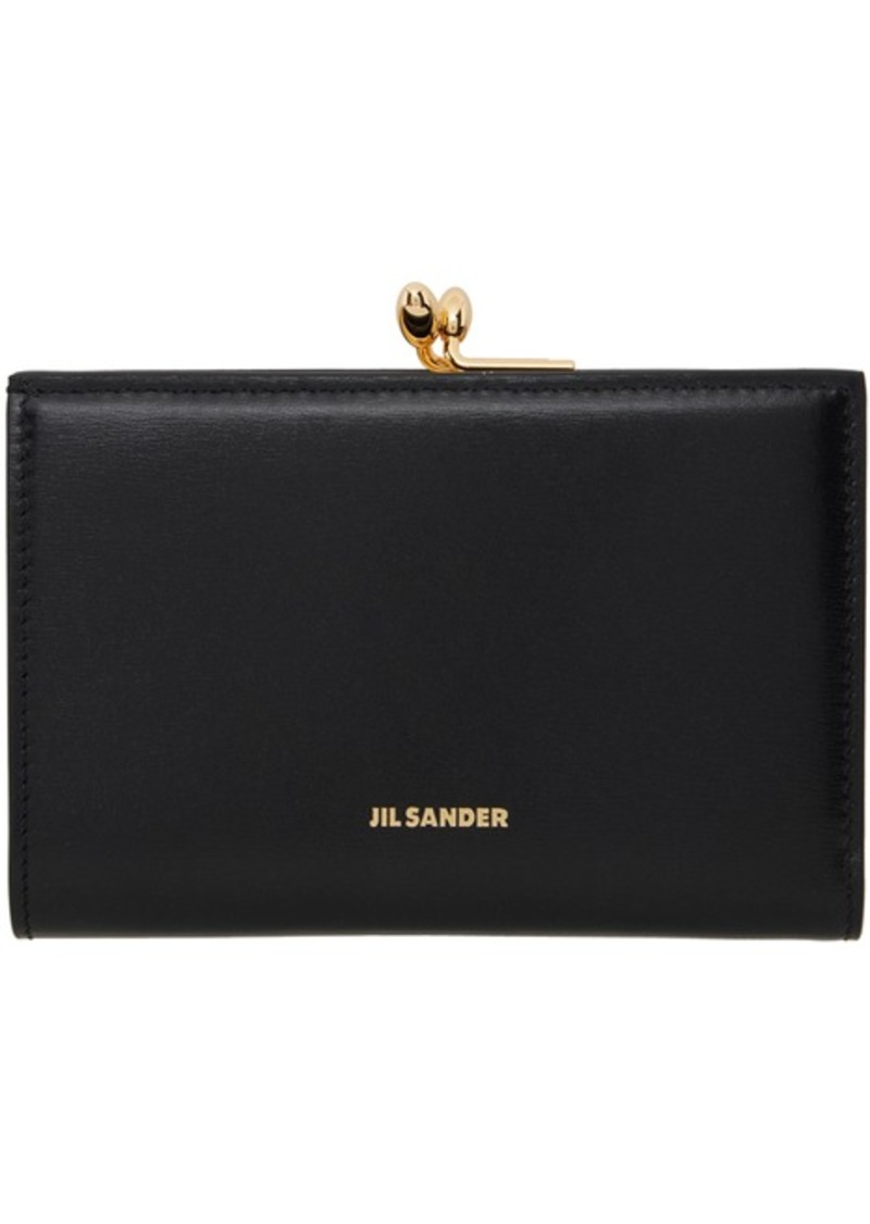 Jil Sander Black Goji Small Wallet