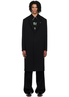 Jil Sander Black Hardware Coat