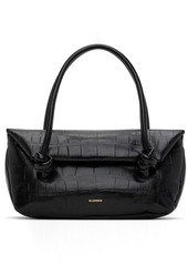 Jil Sander Black Knot Top Handle Bag