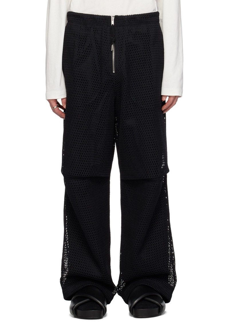 Jil Sander Black Layered Trousers