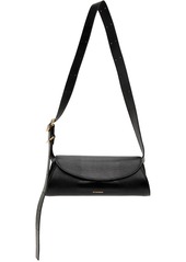 Jil Sander Black Mini Cannolo Bag