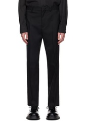 Jil Sander Black Tailored Trousers