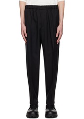 Jil Sander Black Tapered Trousers