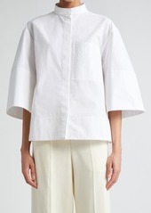 Jil Sander Boxy Fit Button-Up Shirt