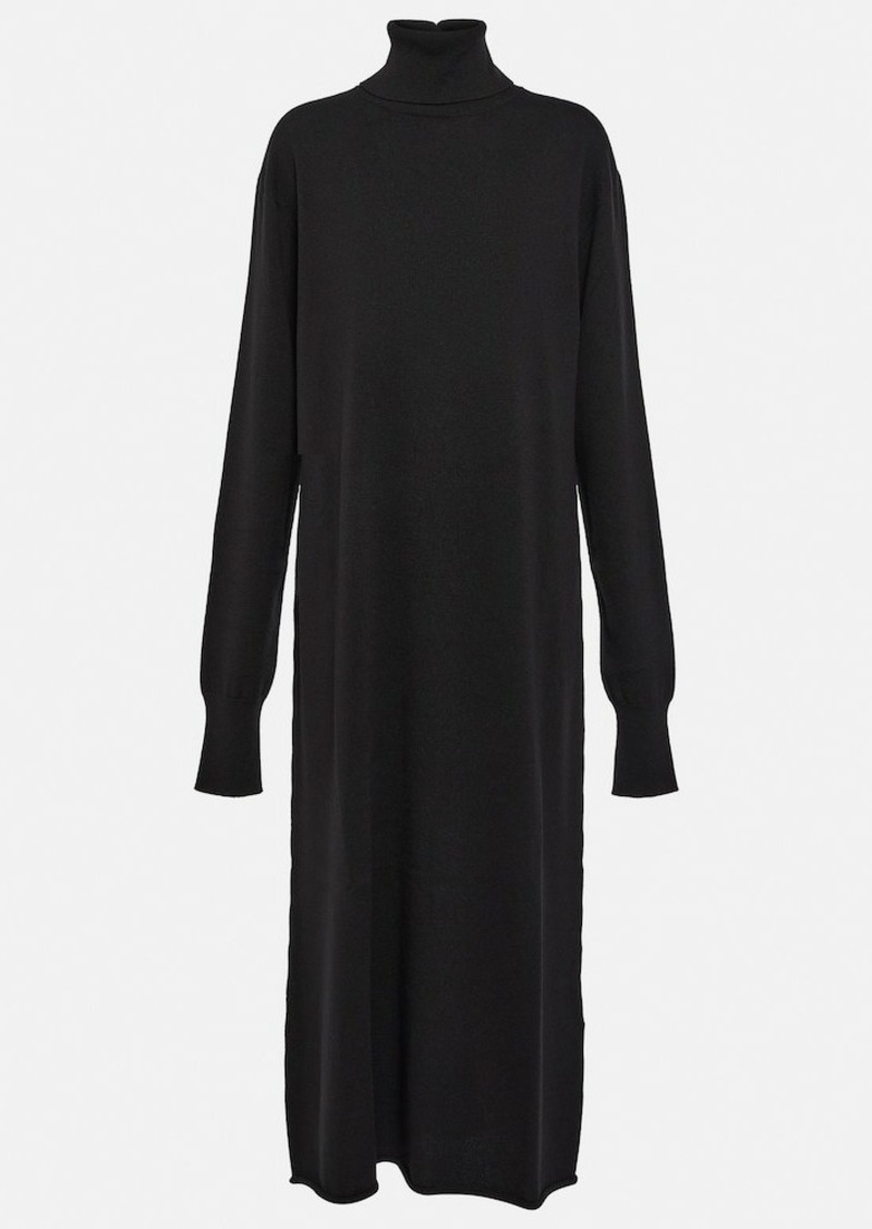 Jil Sander Cashmere midi dress