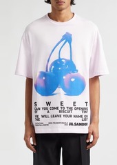 Jil Sander Cotton Graphic T-Shirt