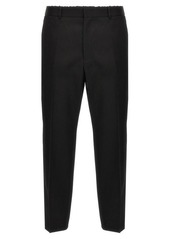 JIL SANDER Gabardine wool pants