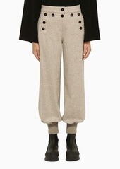 Jil Sander ginger jogging trousers