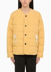 Jil Sander Gold nylon jacket