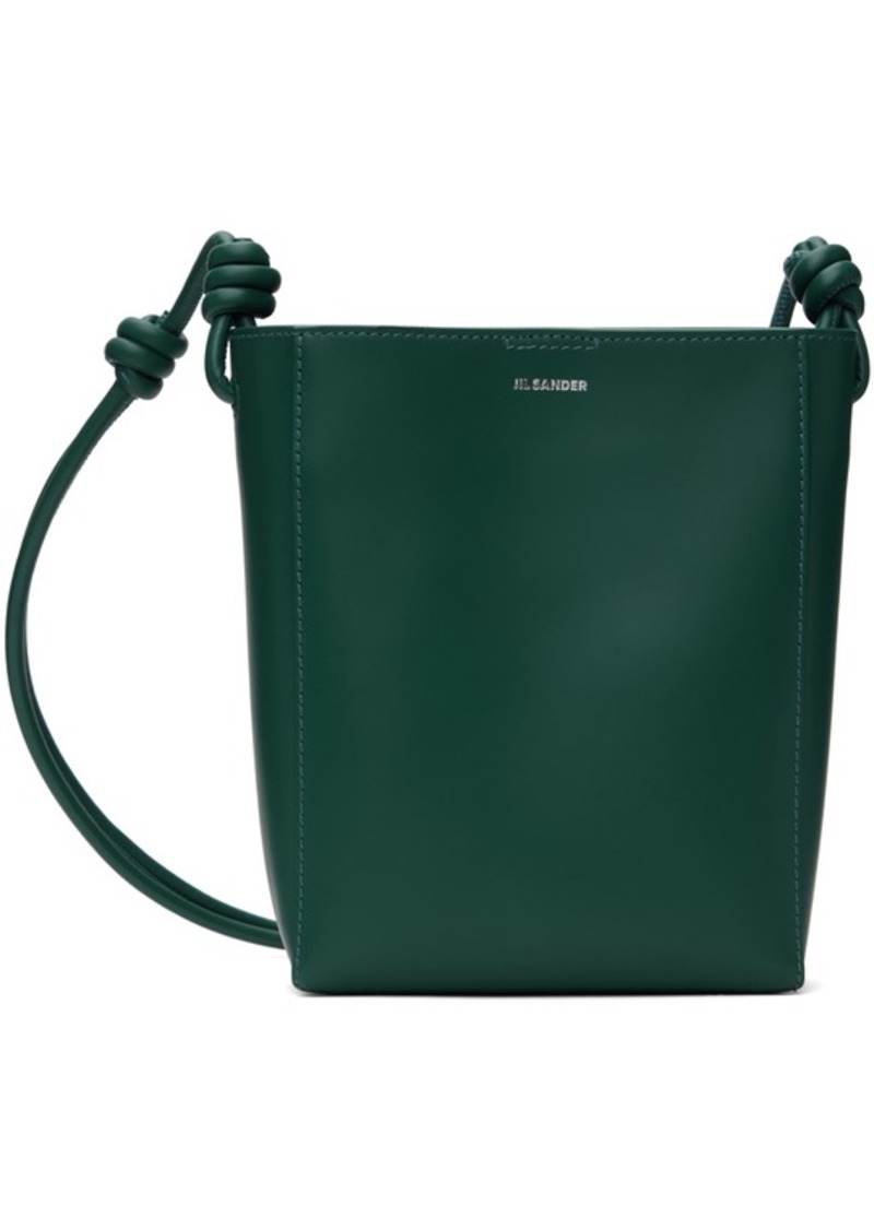 Jil Sander Green Giro Crossbody Bag