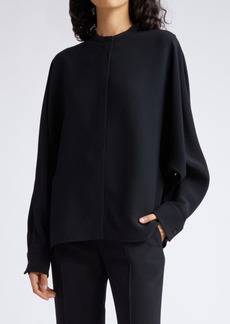 Jil Sander Kimono Sleeve Relaxed Button-Up Shirt