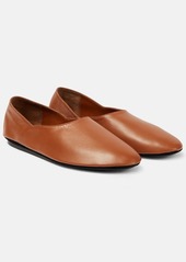 Jil Sander Leather slippers